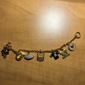 Chicago Bears charm bracelet